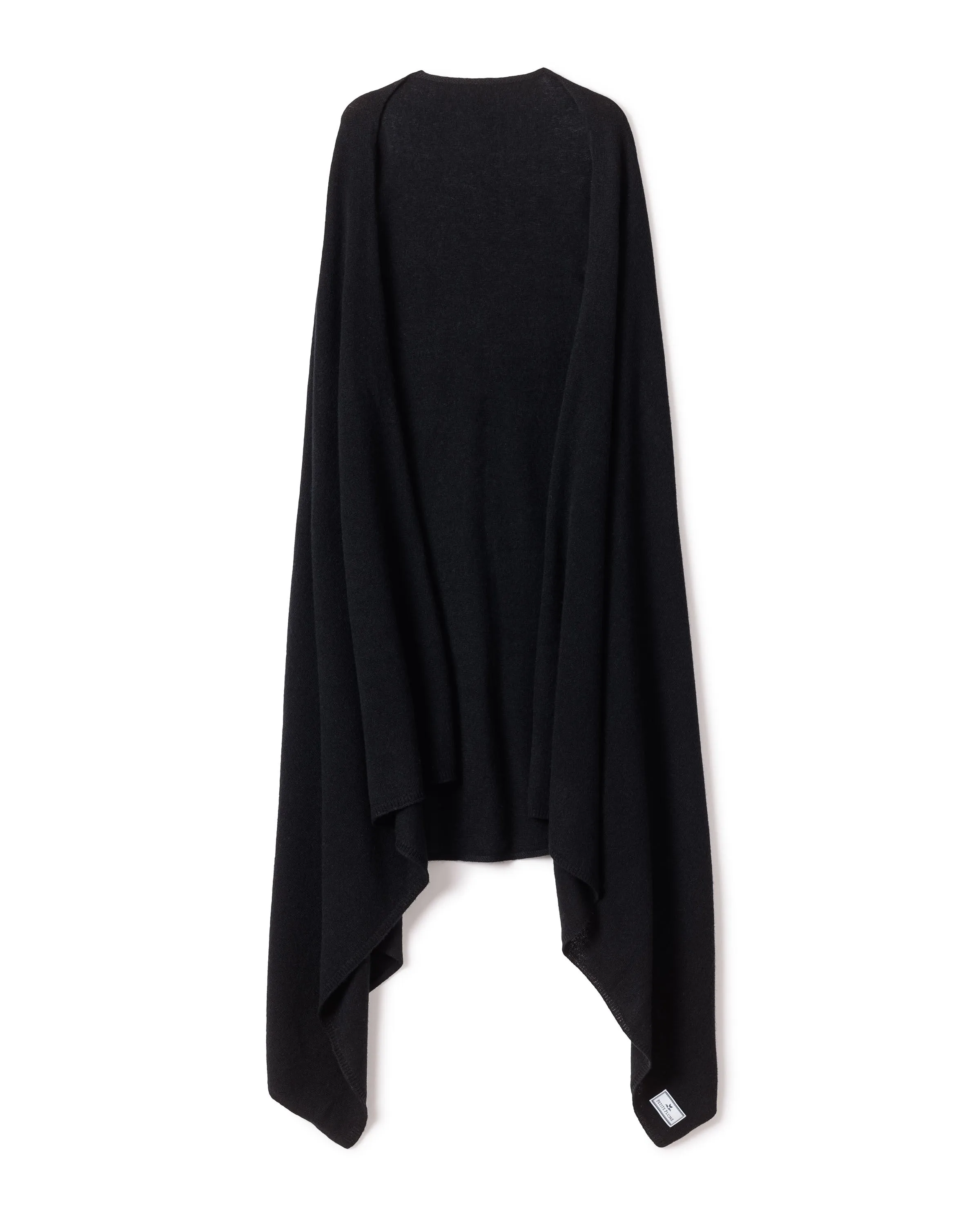 Women's Cashmere Wrap in Black sold by Petite Plume product image thumbnail 3