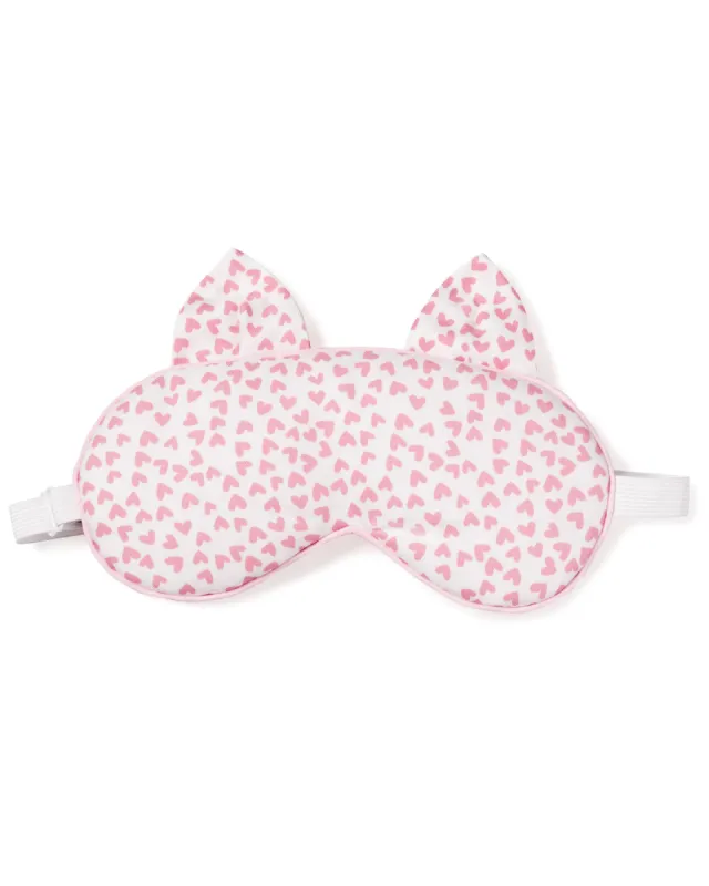 Adult's Kitty Sleep Mask in Sweethearts sold by Petite Plume