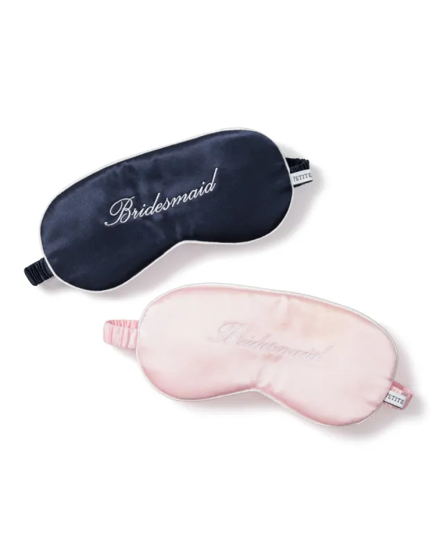 Women's Silk 'Bridesmaid' Sleep Mask sold by Petite Plume