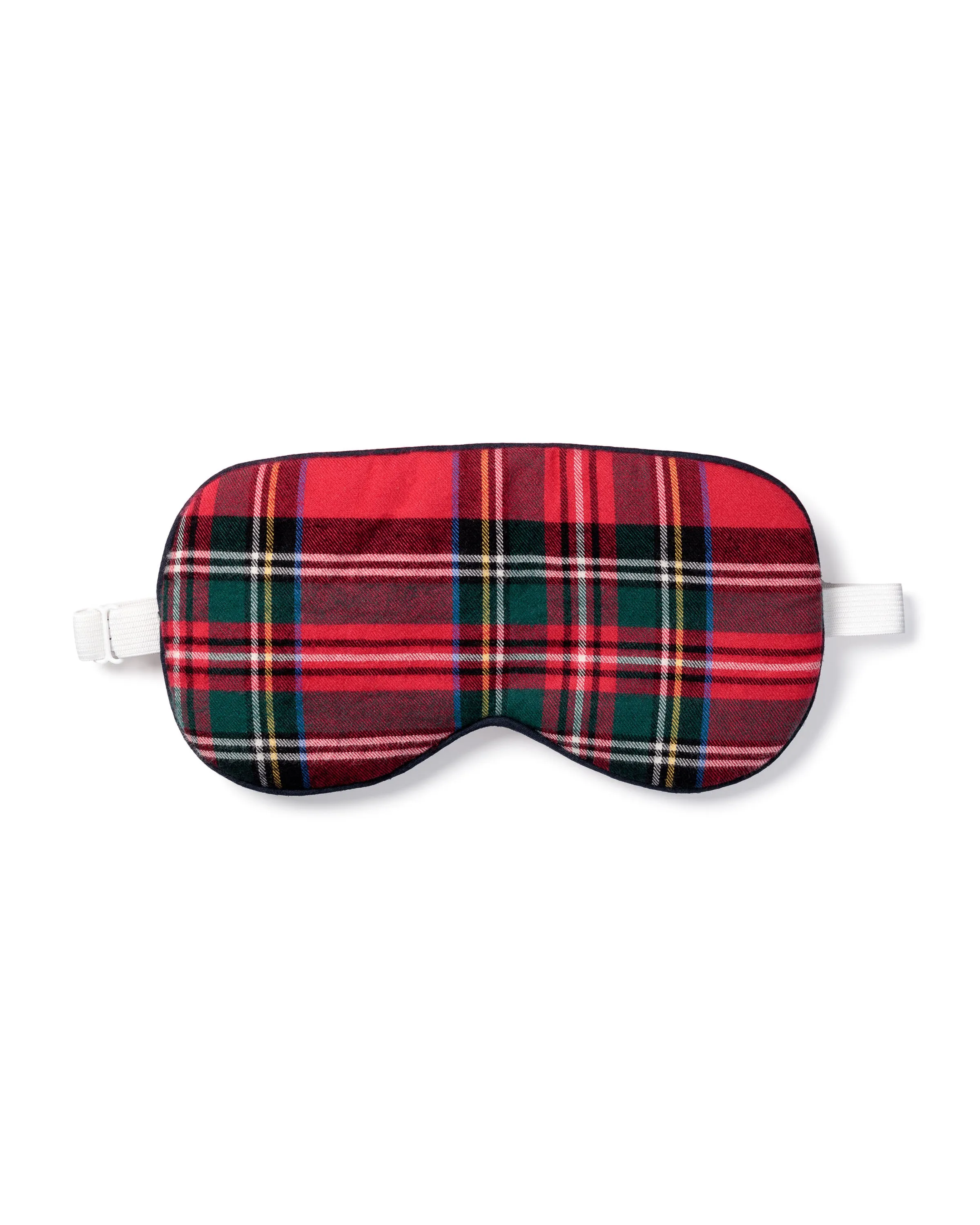 Adult's Brushed Cotton Sleep Mask in Imperial Tartan sold by Petite Plume