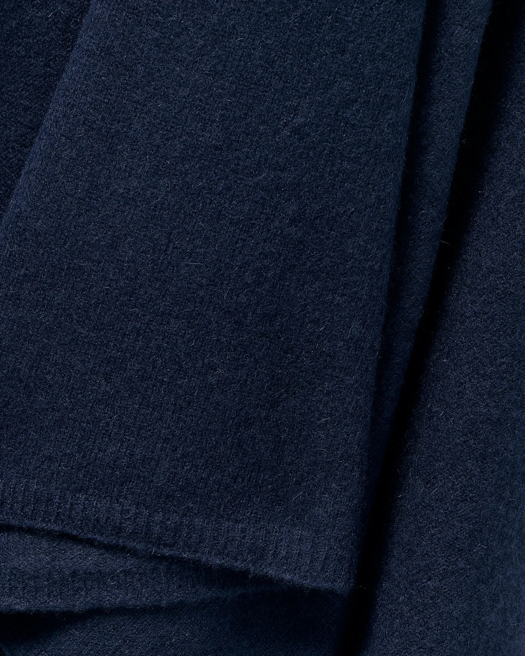 Women's Cashmere Wrap in Navy sold by Petite Plume product image thumbnail 4