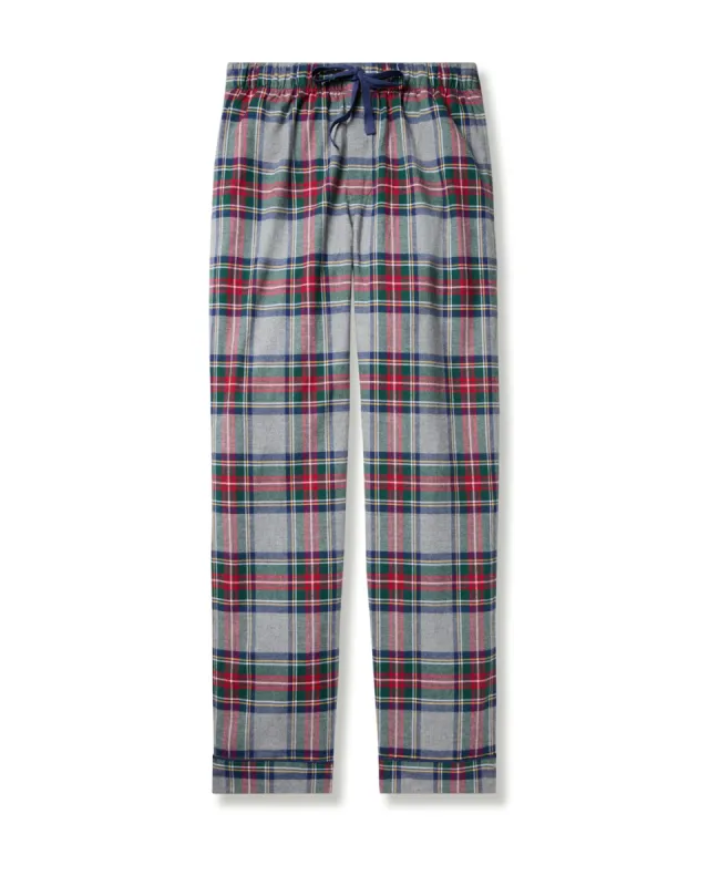 Women's Brushed Cotton Pajama Pant in Westminster Tartan sold by Petite Plume