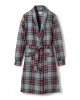 Women's Brushed Cotton Robe in Westminster Tartan sold by Petite Plume