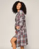 Women's Brushed Cotton Robe in Westminster Tartan sold by Petite Plume