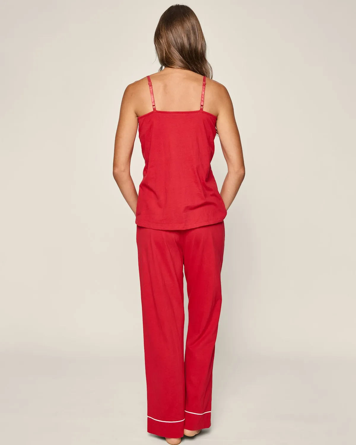 Women's Pima Maternity Pants in Red sold by Petite Plume product image thumbnail 3