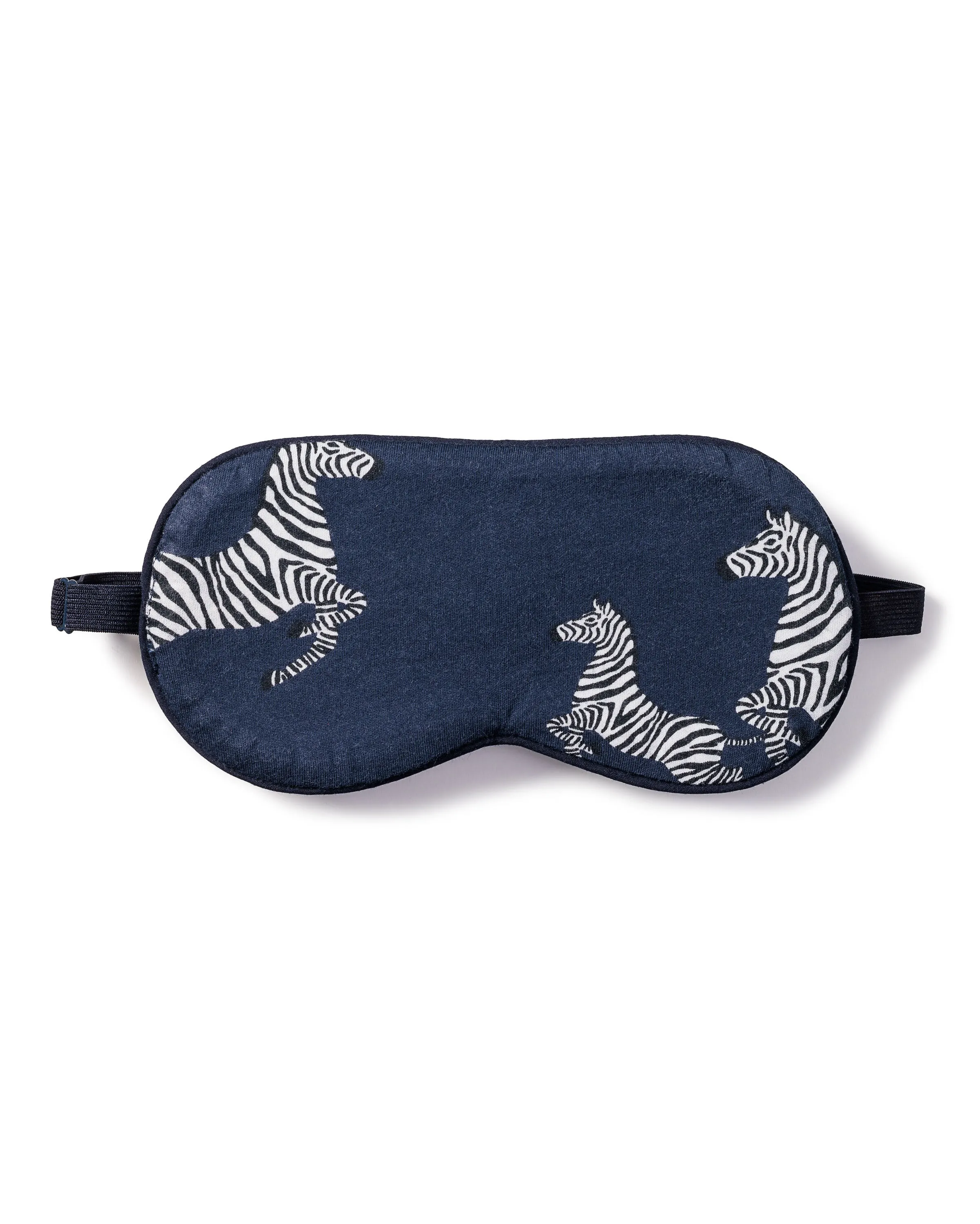 Adult's Pima Sleep Mask in Zèbre de Nuit sold by Petite Plume