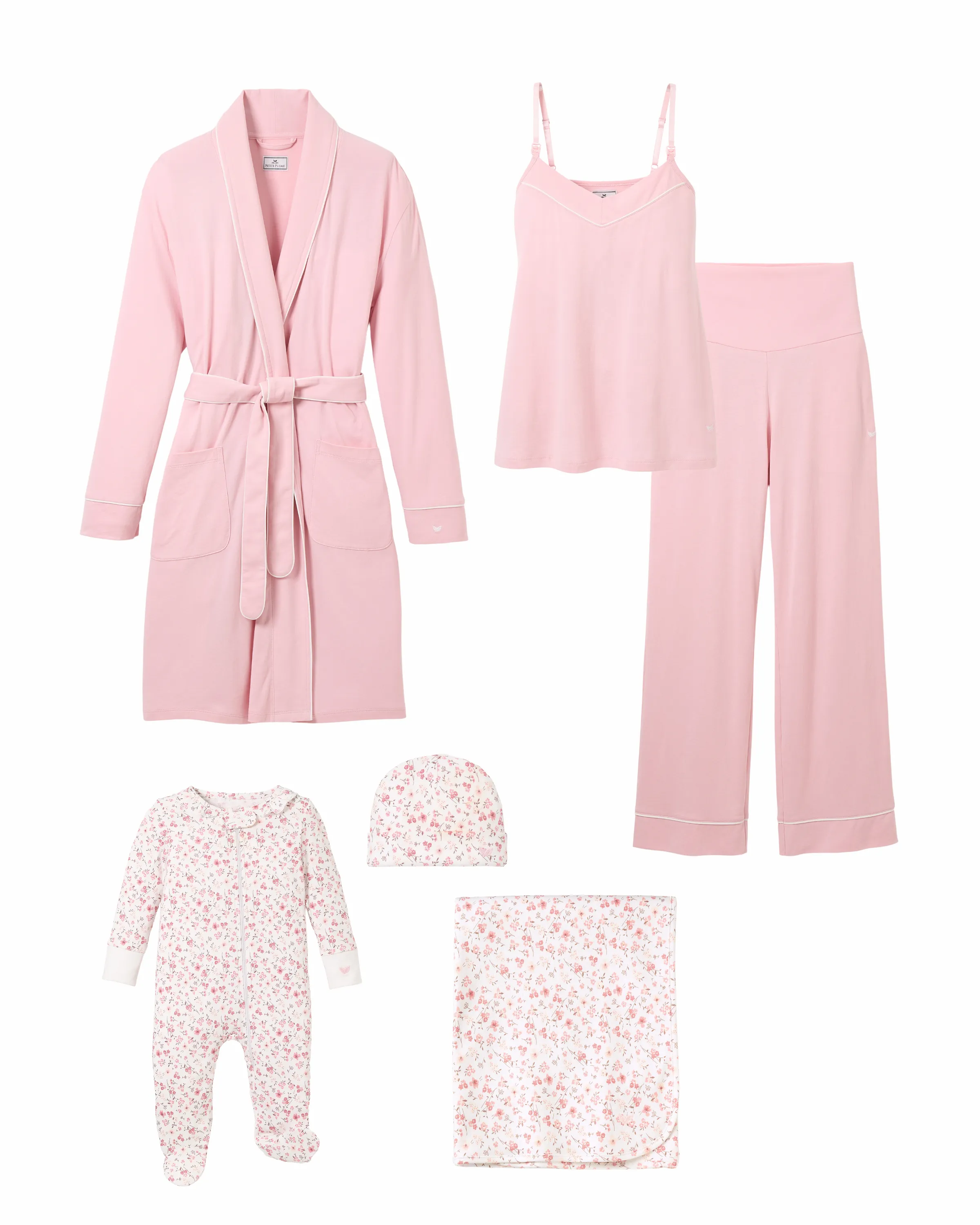 The Ultimate New Mother Set - Pink & Dorset Floral sold by Petite Plume