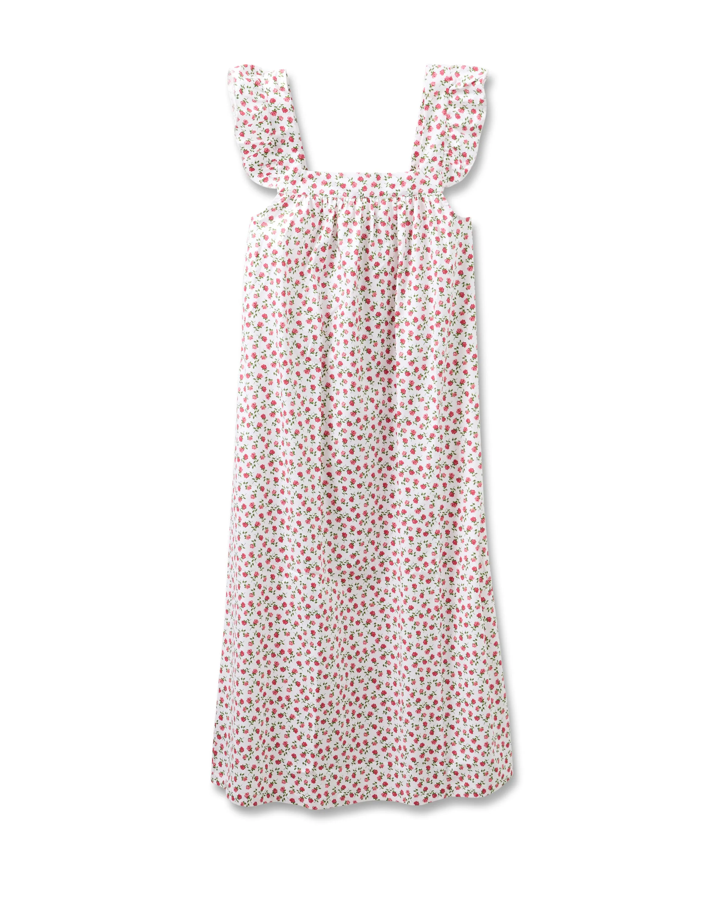 Women's Twill Clara Nightgown in Petite Petals sold by Petite Plume
