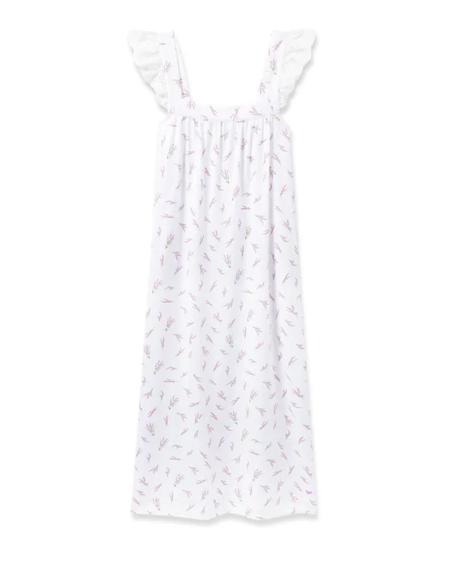 Women's Pima Clara Nightgown in Fields of Provence sold by Petite Plume