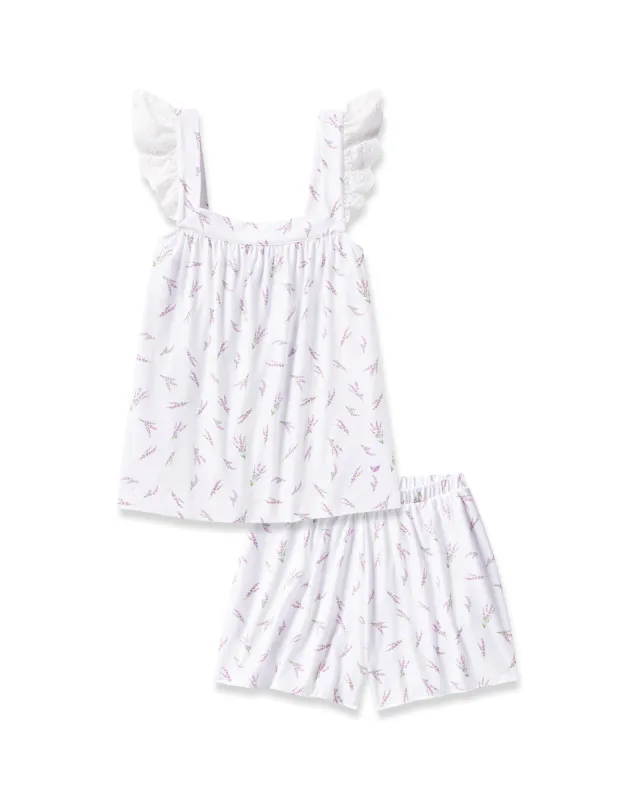 Women's Pima Clara Short Set in Fields of Provence sold by Petite Plume