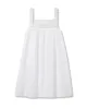 Women's Twill Esme Nightgown in White sold by Petite Plume