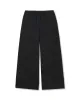 Women's Pima Wide-Leg Lounge Pant in Black sold by Petite Plume