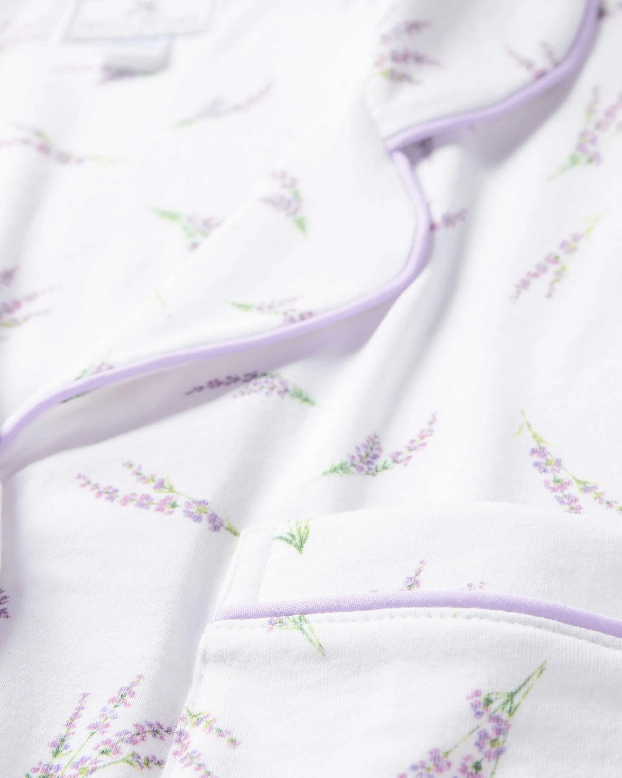 Women's Pima Pajama Set in Fields of Provence sold by Petite Plume product image thumbnail 5