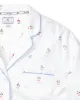 Women's Twill Pajama Set in Bateau sold by Petite Plume