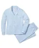 Women's Pima Pajama Set in Periwinkle sold by Petite Plume