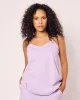 Women's Pima Sylvie Cami Short Set in Lavender sold by Petite Plume