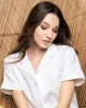 Women's Twill Pajama Short Set in White sold by Petite Plume