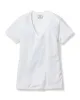 Women's Pima Short Sleeve Top in White sold by Petite Plume
