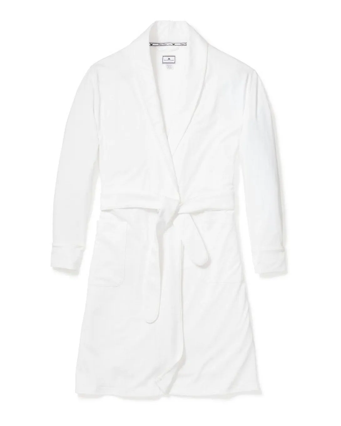 Women's Pima Robe in Navy sold by Petite Plume product image thumbnail 5