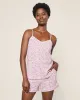 Women's Pima Sylvie Short Set in Fleurs de Rose sold by Petite Plume