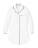 Women's Pima Nightshirt in Black sold by Petite Plume