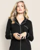 Women's Pima Nightshirt in Black sold by Petite Plume