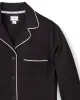 Women's Pima Nightshirt in Black sold by Petite Plume