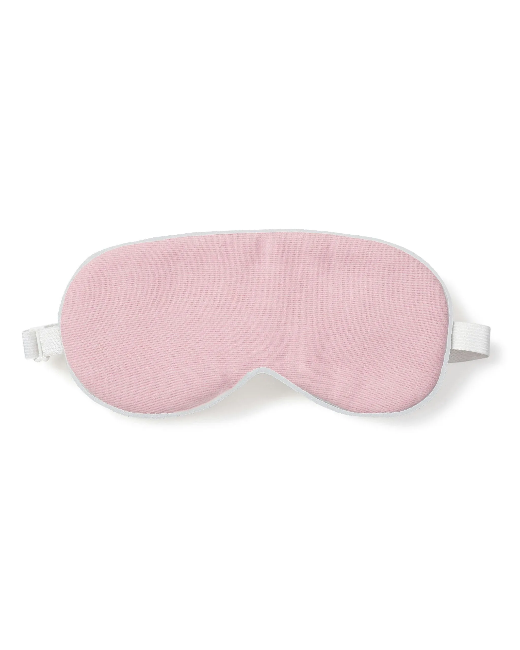 Women's Pink Flannel Traditional Sleep Mask sold by Petite Plume