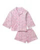 The Olivia Pima Short Set in Fleurs de Rose sold by Petite Plume