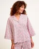 The Olivia Pima Short Set in Fleurs de Rose sold by Petite Plume
