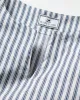Women's Twill Caftan in Navy French Ticking sold by Petite Plume