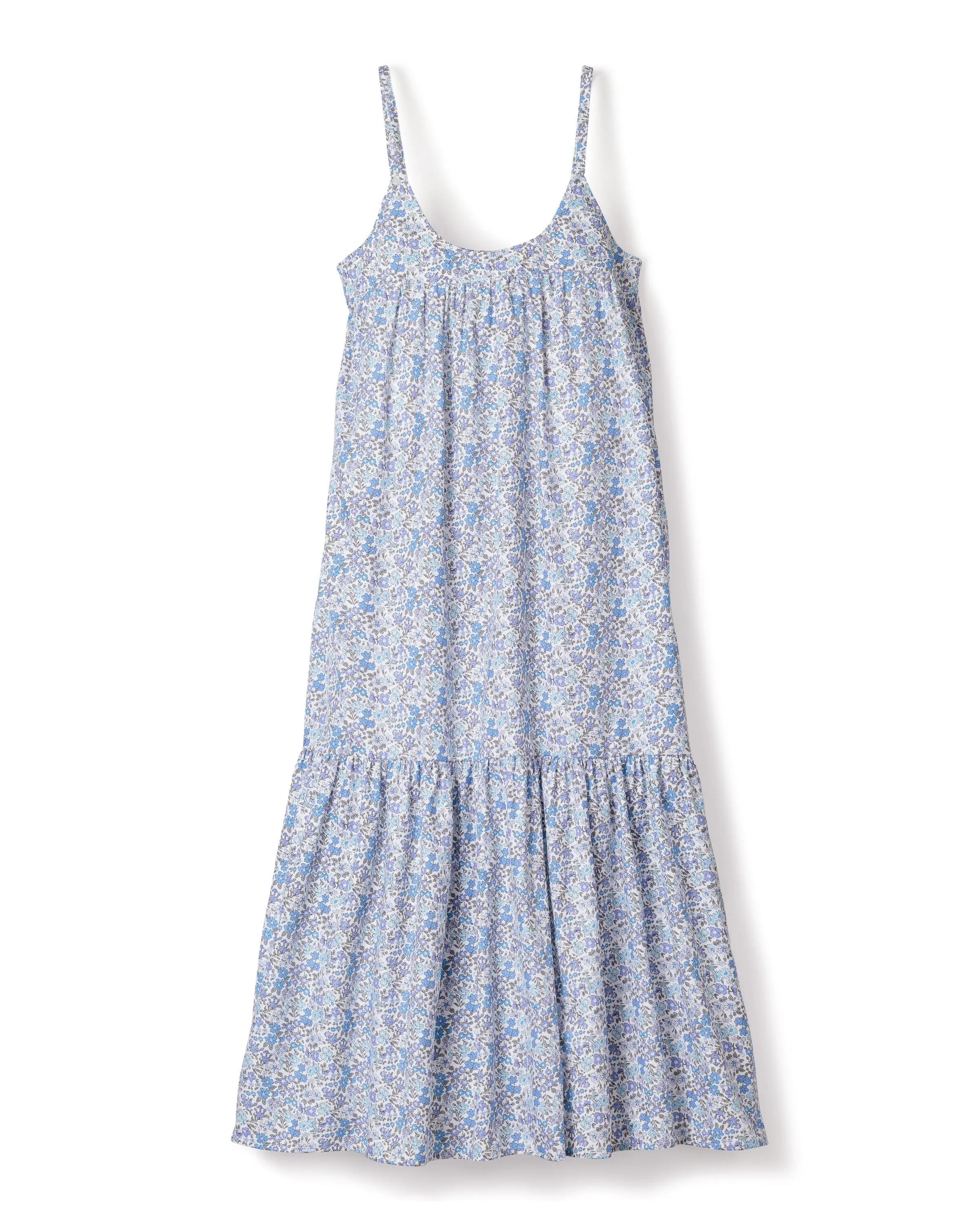 Women's Twill Chloé Nightgown in Fleur D'Azur sold by Petite Plume