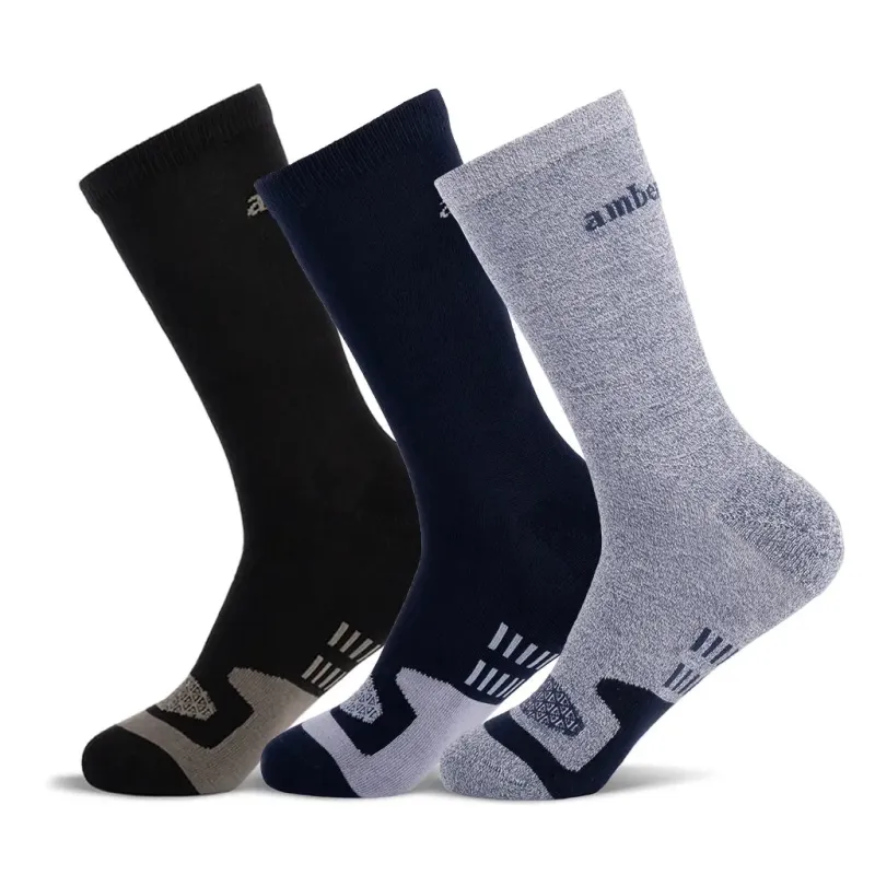 3 Pack of Socks - 1 Obsidian, 1 Cobalt, 1 Ocean sold by Amberjack