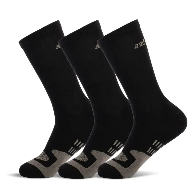 3 Pack of Socks (Black) sold by Amberjack