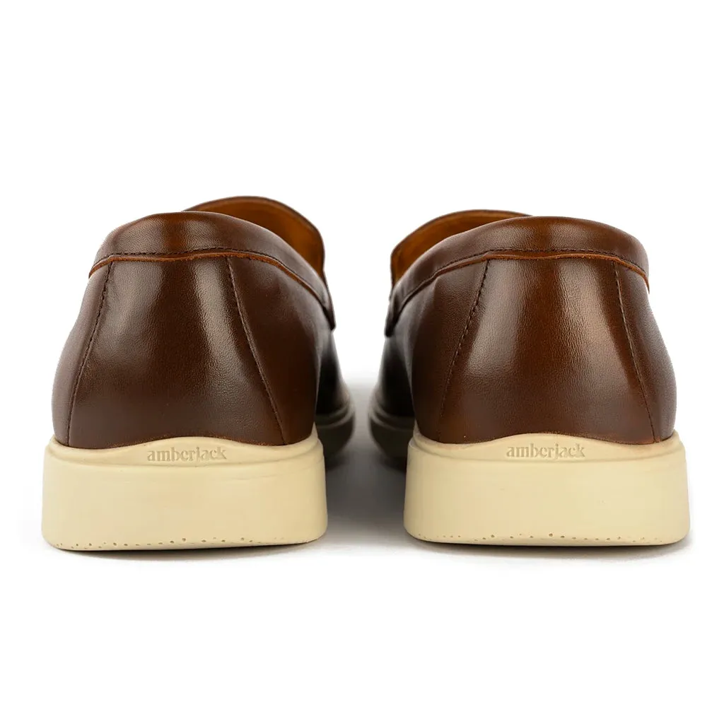 The Loafer (Chestnut & Cream) sold by Amberjack product image thumbnail 3