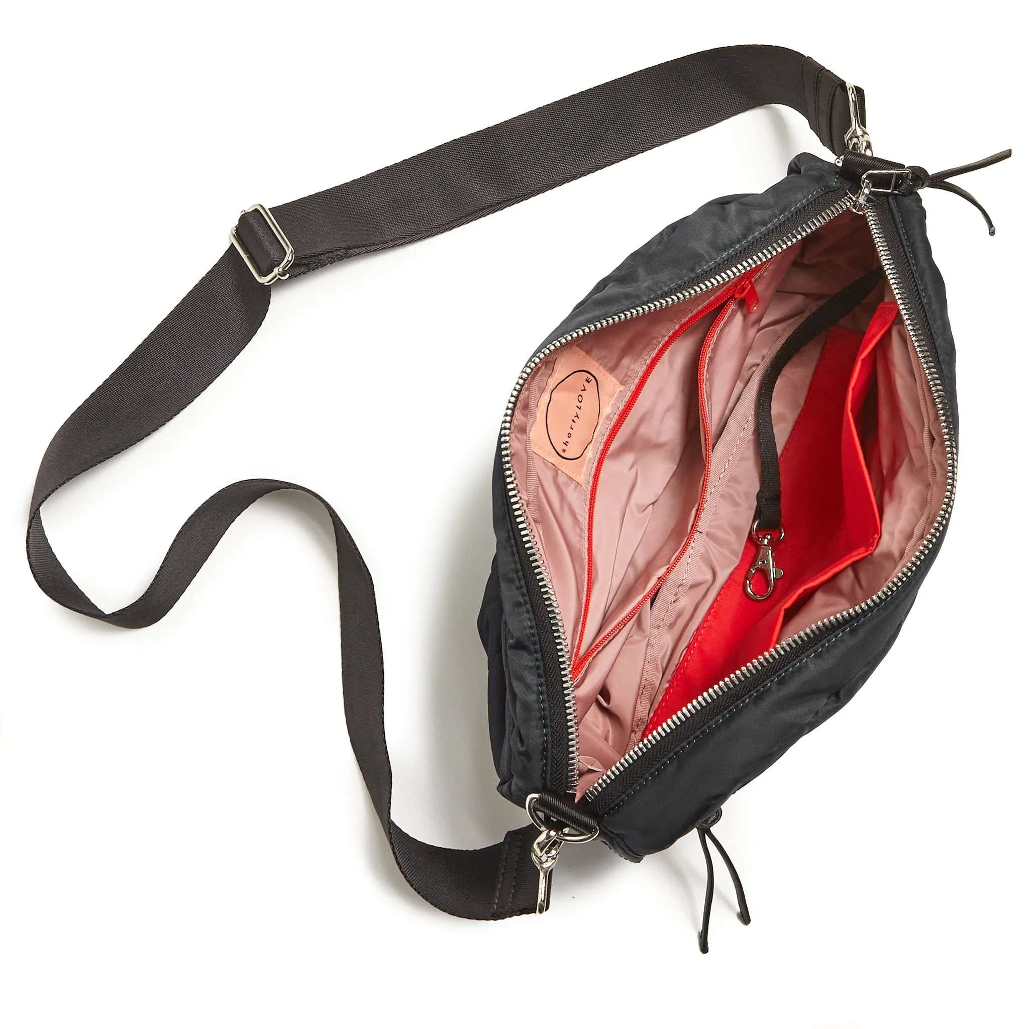 cruiser - medium quilted crossbody sold by shortyLOVE product image thumbnail 3