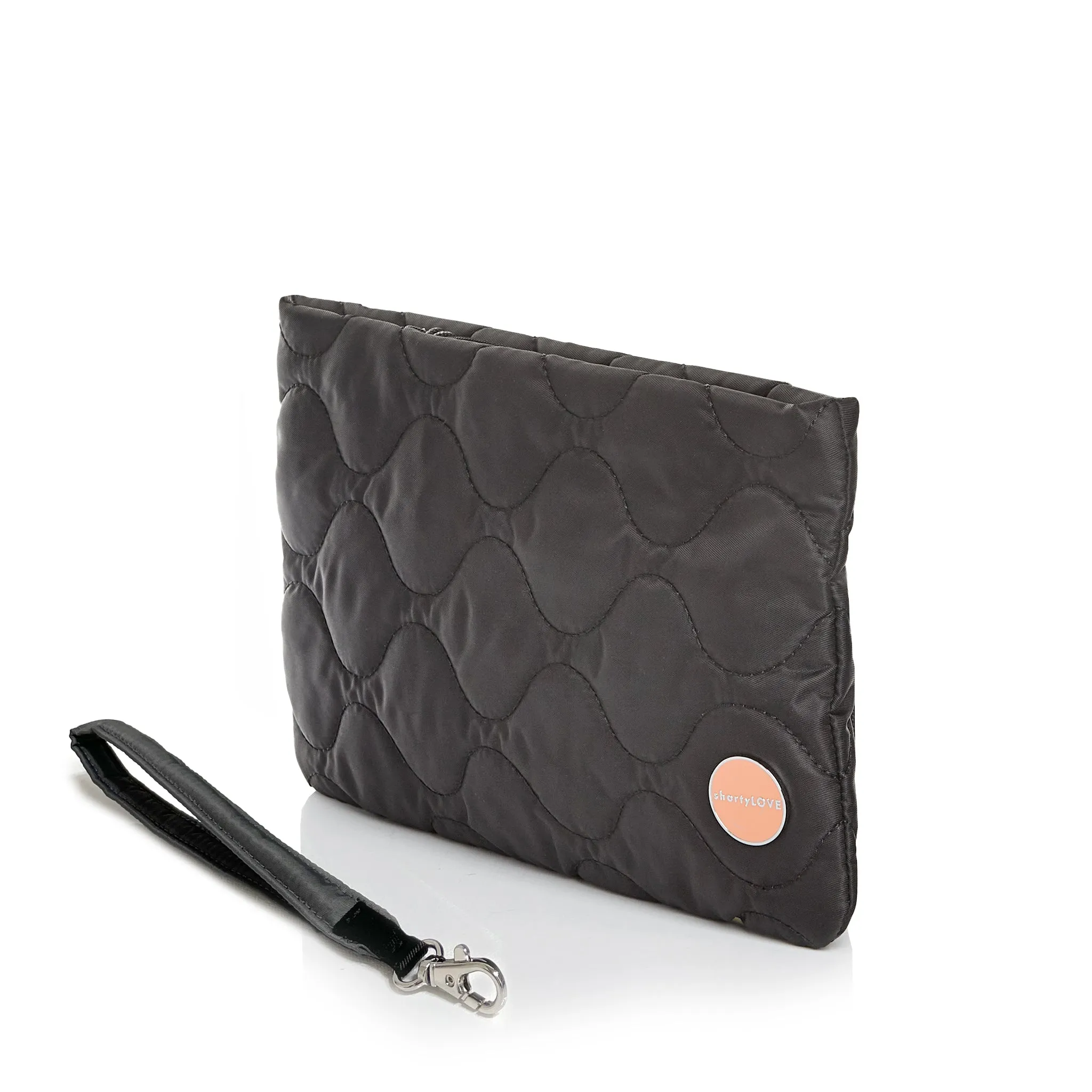 cleo - quilted wristlet clutch sold by shortyLOVE product image thumbnail 2