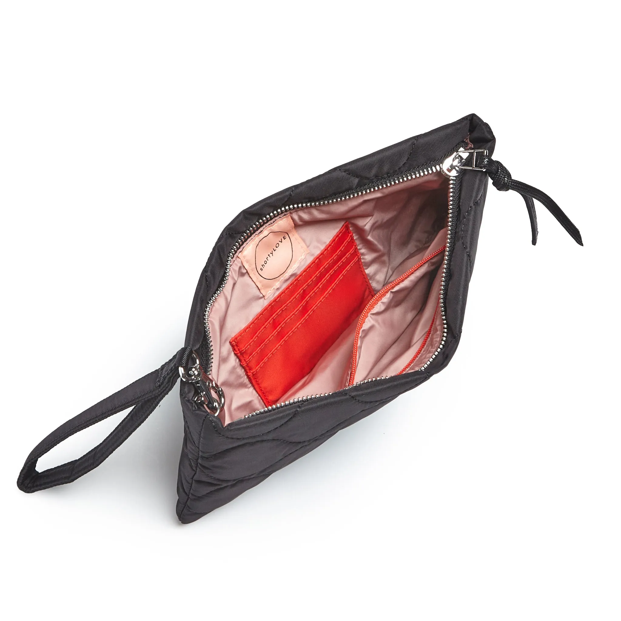 cleo - quilted wristlet clutch sold by shortyLOVE product image thumbnail 3