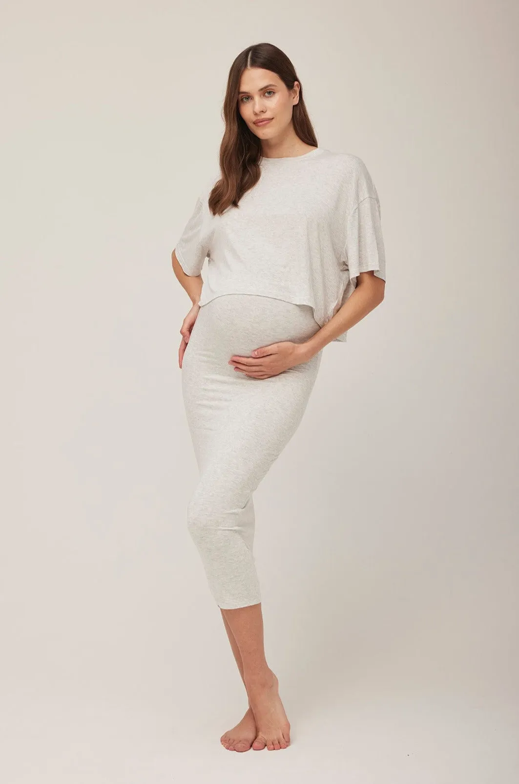 The Midi Maternity Skirt sold by Trunfio