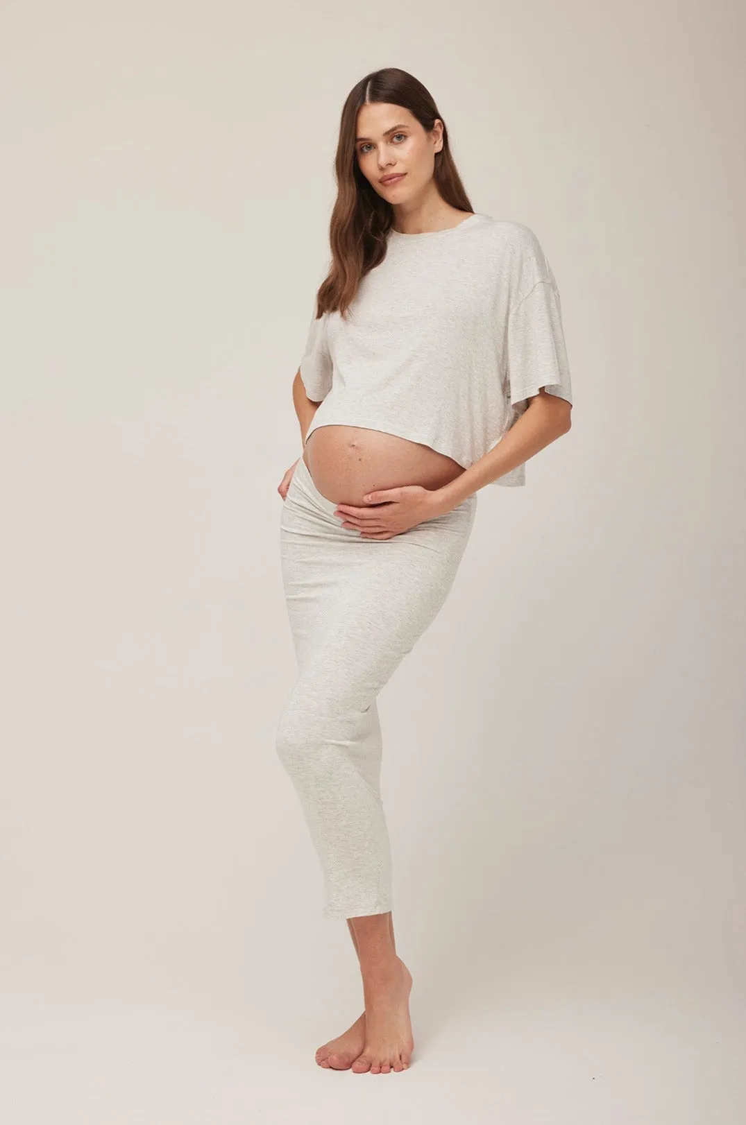 The Midi Maternity Skirt sold by Trunfio product image thumbnail 4