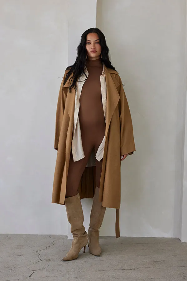 The Jacqueline Wool Coat sold by Trunfio product image thumbnail 3