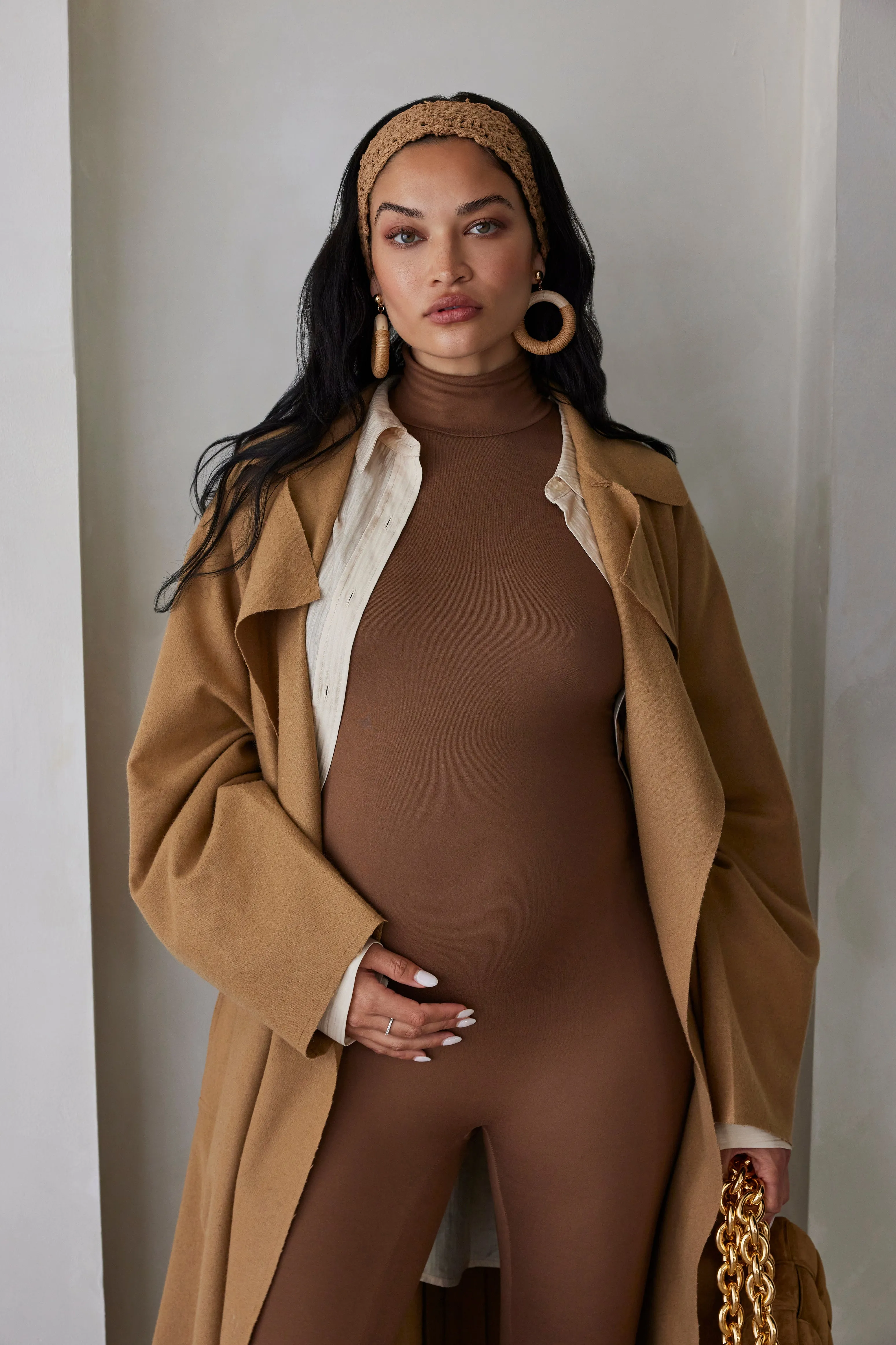 The Jacqueline Wool Coat sold by Trunfio