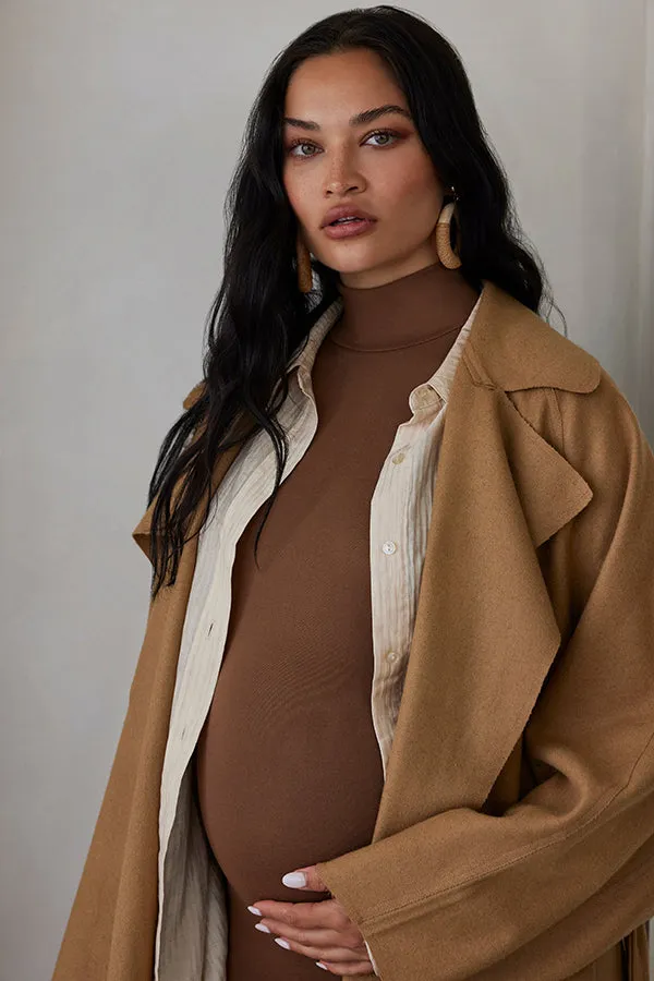 The Jacqueline Wool Coat sold by Trunfio product image thumbnail 2