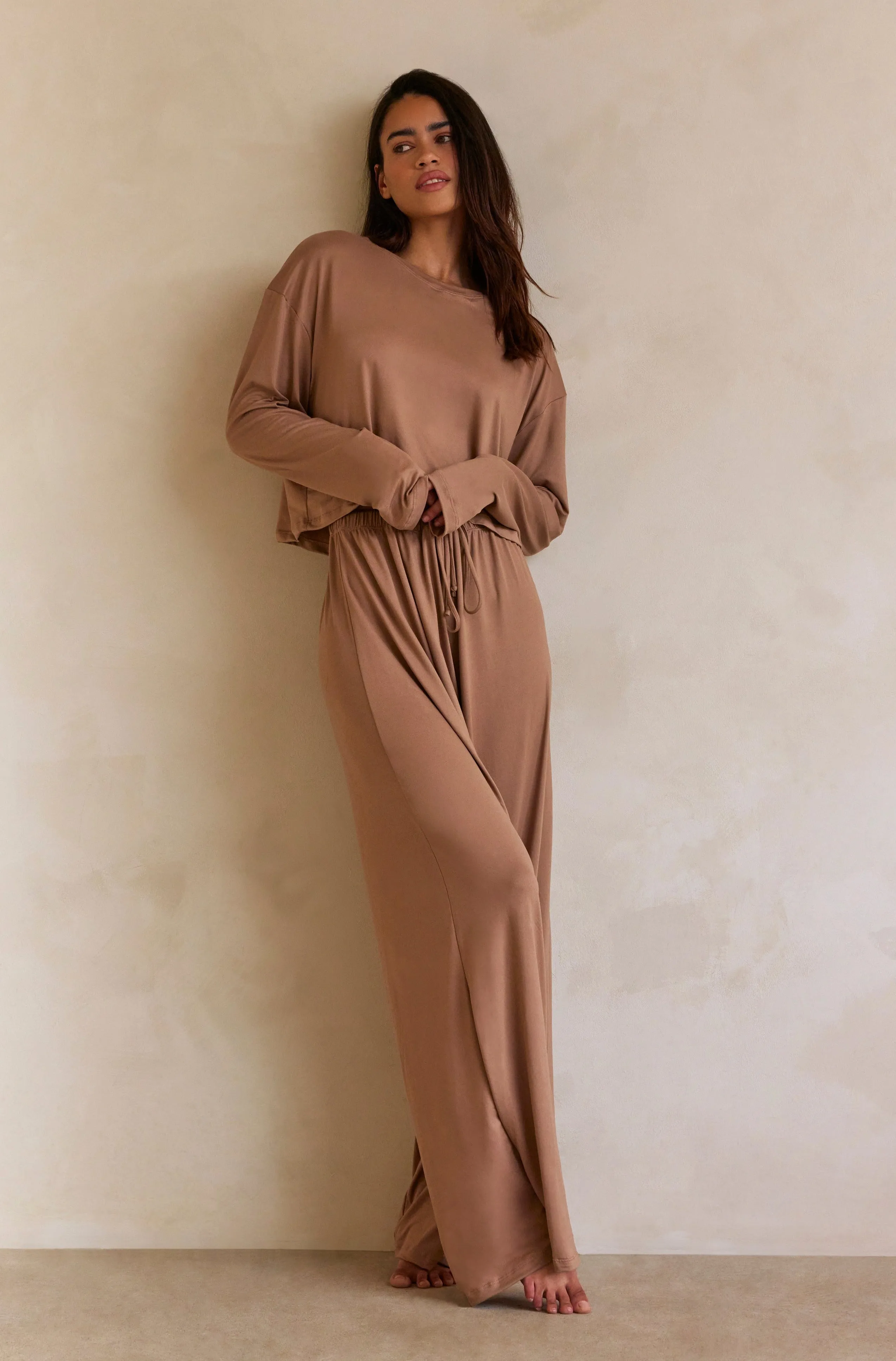 The Cloud Long Sleeve Crop Tee sold by Trunfio product image thumbnail 5