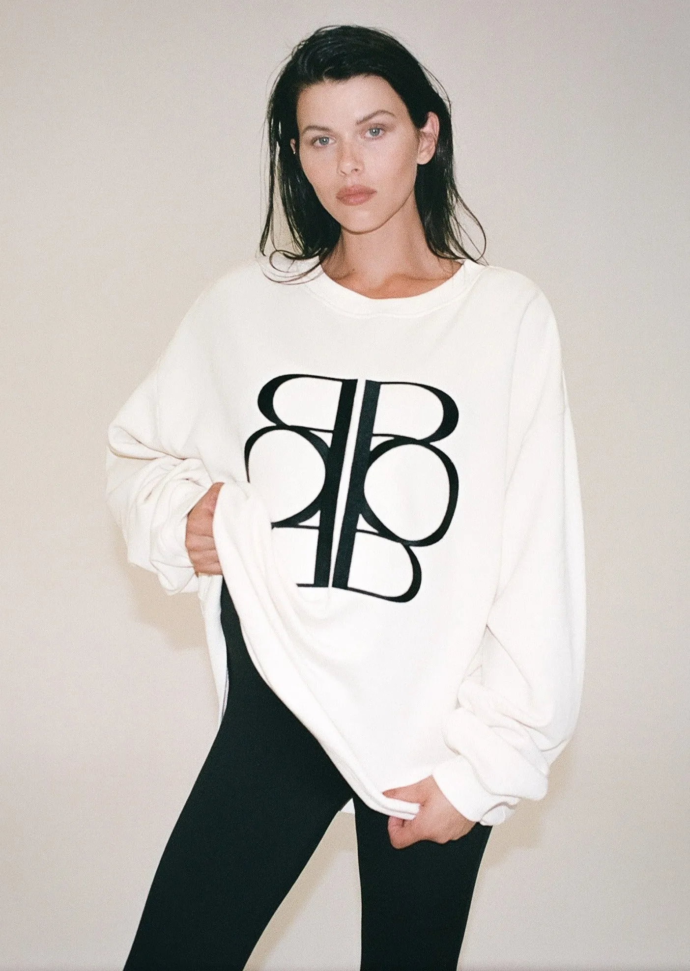 Terry Crewneck Logo Sweatshirt sold by Trunfio