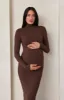 Sculpting Rib Long Sleeve Dress sold by Trunfio