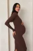 Sculpting Rib Long Sleeve Dress sold by Trunfio