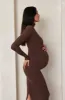 Sculpting Rib Long Sleeve Dress sold by Trunfio