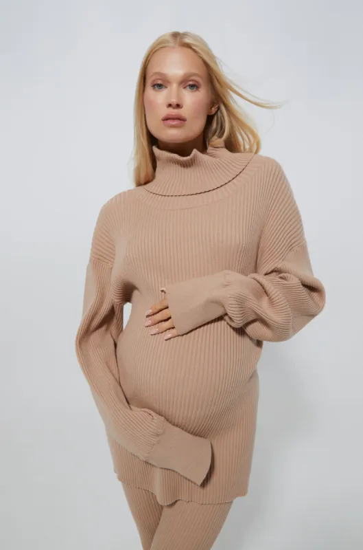 Cozy Knit Oversized Turtleneck Sweater sold by Trunfio