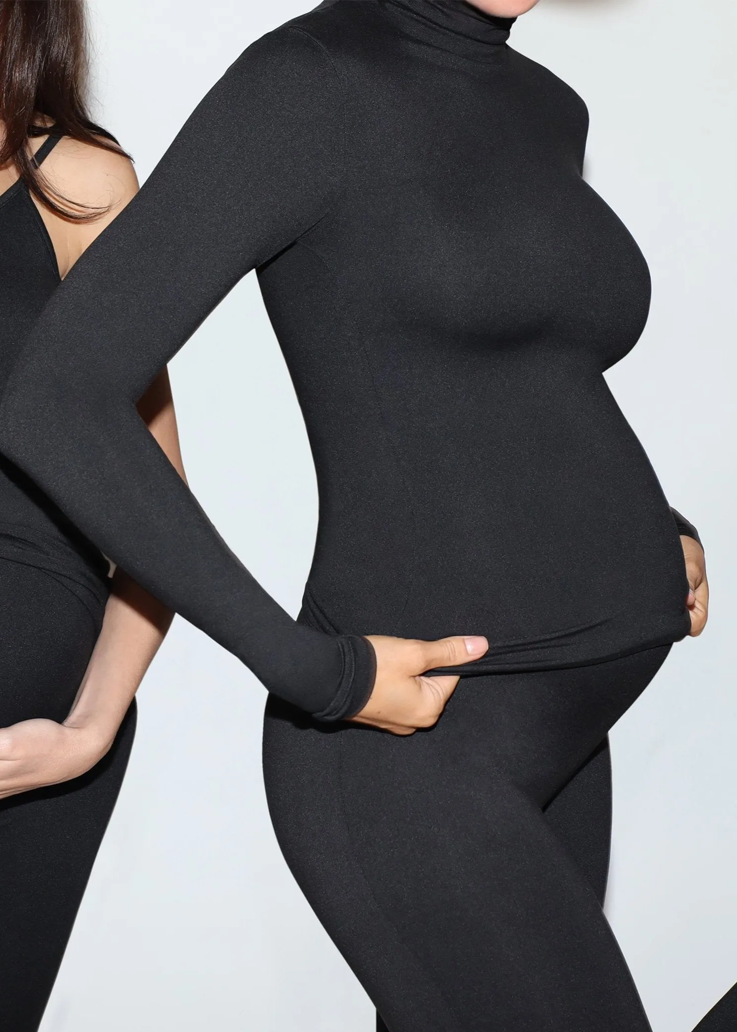 The Maternity Turtleneck Top sold by Trunfio
